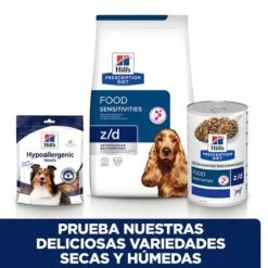 Hill's Z/d Food Sensitivities Prescription Diet Comida Húmeda -Ofertas Mascotas Tienda pd zd dog bk30873m bk30972 cross sell es 5