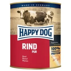 Happy Dog Pure Comida Húmeda Para Perros 6 X 800 G -Ofertas Mascotas Tienda pla hd rind 800g 4