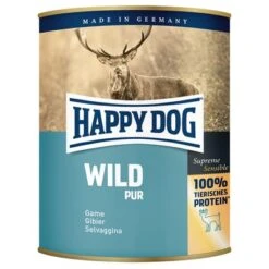 Happy Dog Pure Comida Húmeda Para Perros 6 X 800 G -Ofertas Mascotas Tienda pla hd wild 800g 0