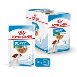Royal Canin Mini Puppy En Salsa Para Perros -Ofertas Mascotas Tienda rc spt wet minipuppy mv 2 es es 0