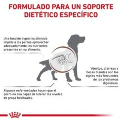 Royal Canin Veterinary Canine Gastrointestinal Low Fat Mousse -Ofertas Mascotas Tienda rc vhn gastrointestinallowfatwet 420g cv 1bis es es pdf 8
