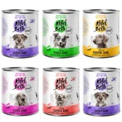 Rebel Belle Adult Comida Vegetariana Y Vegana Para Perros - Pack Mixto 20 Rebel Belle Adult Comida Vegetariana Y Vegana Para Perros - Pack Mixto -Ofertas Mascotas Tienda rebel belle mixpaket 750g 6
