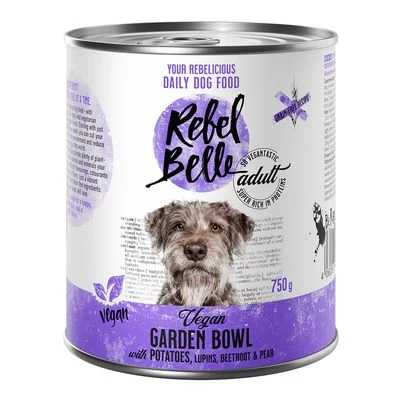Rebel Belle Adult Comida Vegetariana Y Vegana Para Perros - Pack Mixto 9 Rebel Belle Adult Comida Vegetariana Y Vegana Para Perros - Pack Mixto - Imagen 9