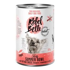 Rebel Belle Adult Comida Vegetariana Y Vegana Para Perros - Pack Mixto 17 Rebel Belle Adult Comida Vegetariana Y Vegana Para Perros - Pack Mixto -Ofertas Mascotas Tienda rebelbelle adult gf summer 375g 1000x1000 6