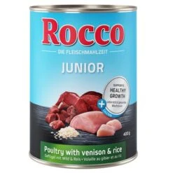 Rocco Junior Pack Ahorro 24 X 400 G -Ofertas Mascotas Tienda rocco junior poultryvenicon 400g 1000x1000 3
