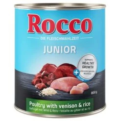 Rocco Junior 6 X 800 G -Ofertas Mascotas Tienda rocco junior poultryvenicon 800g 1000x1000 1