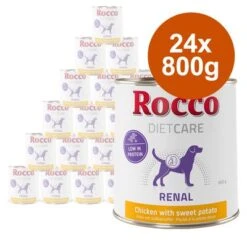 Rocco Diet Care Gastro Intestinal, Pollo Con Chirivía - 800 G 5 Rocco Diet Care Gastro Intestinal, Pollo Con Chirivía - 800 G -Ofertas Mascotas Tienda rocco nf dietcare 800g renal chicken hs 03 5