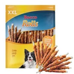 Rocco Rolls - Pack XXL -Ofertas Mascotas Tienda rocco rollsoriginals xxl chicken 1000x1000 snacks 1