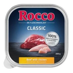 Rocco Classic En Tarrinas 27 X 300 G - Pack Ahorro -Ofertas Mascotas Tienda rocco schalen classic huhn 1000x1000 3