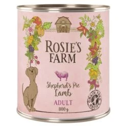 Pack Ahorro Rosie's Farm 24 X 800 G -Ofertas Mascotas Tienda rosie sfarm adult lamb 800g 1000x1000 0