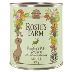 Pack Ahorro Rosie's Farm 24 X 800 G -Ofertas Mascotas Tienda rosie sfarm adult venison 800g 1000x1000 8