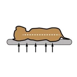 Cojín Ortopédico Pawz & Pepper Denver -Ofertas Mascotas Tienda skizze memory foam 1