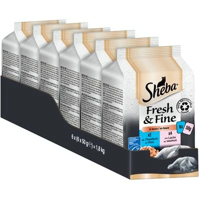 Sheba Fresh & Fine 72 X 50 G - Pack % 7 Sheba Fresh & Fine 72 X 50 G - Pack % - Imagen 7