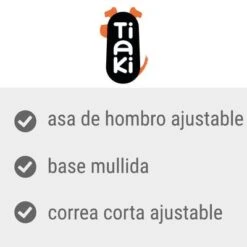 Bolso De Transporte TIAKI Deluxe Milli Para Mascotas -Ofertas Mascotas Tienda tiaki dog 3 7
