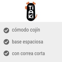 Bolso De Transporte TIAKI Premium Camello Para Mascotas -Ofertas Mascotas Tienda tiaki dog 4 0