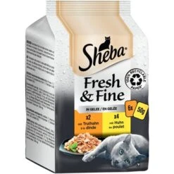 Sheba Fresh & Fine 72 X 50 G - Pack % 32 Sheba Fresh & Fine 72 X 50 G - Pack % -Ofertas Mascotas Tienda truthahn gelee 3
