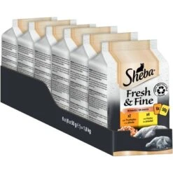 Sheba Fresh & Fine 72 X 50 G - Pack % 22 Sheba Fresh & Fine 72 X 50 G - Pack % -Ofertas Mascotas Tienda truthahn sauce 2 9
