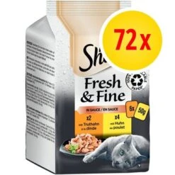 Sheba Fresh & Fine 72 X 50 G - Pack %