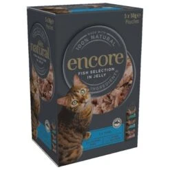 Encore En Gelatina En Bolsitas 20 X 50 G Para Gatos - Pack Ahorro Mixto 7 Encore En Gelatina En Bolsitas 20 X 50 G Para Gatos - Pack Ahorro Mixto -Ofertas Mascotas Tienda wcf fish selection mix jelly pouch 3