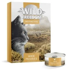 Wild Freedom Adult Comida Húmeda Para Gatos 24 X 70 G -Ofertas Mascotas Tienda wildfreadom musclemeat chicken boxcan2 1000x1000 1