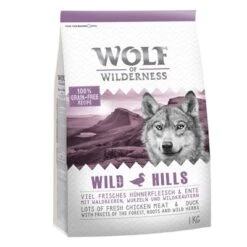 Pack De Prueba: Wolf Of Wilderness Pienso Para Perros -Ofertas Mascotas Tienda wow 1kg wildhills 2