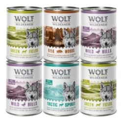 Pack Mixto De Prueba Wolf Of Wilderness -Ofertas Mascotas Tienda wow 400g gestapelt 0