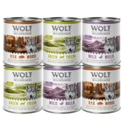 Oferta De Prueba Wolf Of Wilderness: Pienso + Comida Húmeda -Ofertas Mascotas Tienda wow 6x800g mixpaket 6