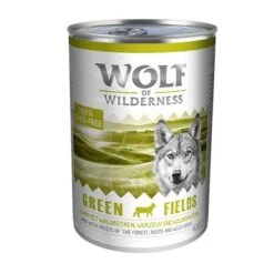 Oferta De Prueba Wolf Of Wilderness: Pienso + Comida Húmeda -Ofertas Mascotas Tienda wow dose400g greenfields 9