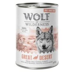 Wolf Of Wilderness Free Range 24 X 400 G - Pack Ahorro 24 Wolf Of Wilderness Free Range 24 X 400 G - Pack Ahorro -Ofertas Mascotas Tienda wow freerange greatdesert 400g 1000x1000 6 2