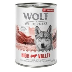 Wolf Of Wilderness Free Range 24 X 400 G - Pack Ahorro 22 Wolf Of Wilderness Free Range 24 X 400 G - Pack Ahorro -Ofertas Mascotas Tienda wow freerange highvalley 400g 1000x1000 7 2