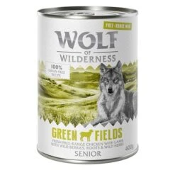 Wolf Of Wilderness Free Range Senior 12 X 400 G - Pack Ahorro -Ofertas Mascotas Tienda wow freerange senior greenfields 400g 1000x1000 6