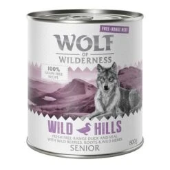 Wolf Of Wilderness Free Range Senior 6 X 800 G -Ofertas Mascotas Tienda wow freerange senior wildhills 800g 1000x1000 1 4