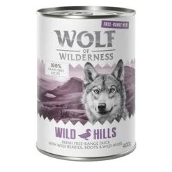 Wolf Of Wilderness Free Range 24 X 400 G - Pack Ahorro 20 Wolf Of Wilderness Free Range 24 X 400 G - Pack Ahorro -Ofertas Mascotas Tienda wow freerange wildhills 400g 1000x1000 7 2