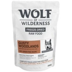 Wolf Of Wilderness Gusty Woodlands Con Vacuno, Bacalao Y Pavo 15 Wolf Of Wilderness Gusty Woodlands Con Vacuno, Bacalao Y Pavo -Ofertas Mascotas Tienda wow freezedried gusty woodlands 250g 1000x1000 8
