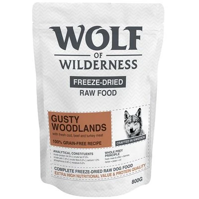 Wolf Of Wilderness Gusty Woodlands Con Vacuno, Bacalao Y Pavo 1 Wolf Of Wilderness Gusty Woodlands Con Vacuno, Bacalao Y Pavo
