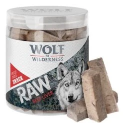 Pack Ahorro 4 X Wolf Of Wilderness RAW Snacks Liofilizados Premium -Ofertas Mascotas Tienda wow raw snacks beef 1000x1000 9