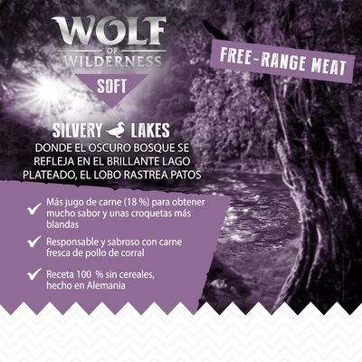 Wolf Of Wilderness Soft Silvery Lakes Pollo De Corral Y Pato 3 Wolf Of Wilderness Soft Silvery Lakes Pollo De Corral Y Pato - Imagen 3