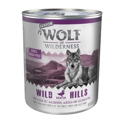 Wolf Of Wilderness Senior 12 X 800 G - Pack Ahorro - Imagen 3